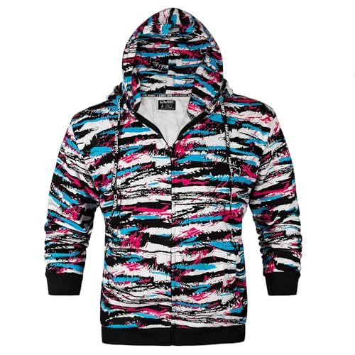 Combat Iron Men's Zip Up Hoodie - Product Details